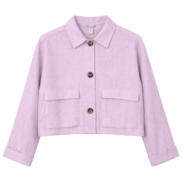Mazine - Women's Short Linen Jacket - Freizeitjacke Gr M rosa