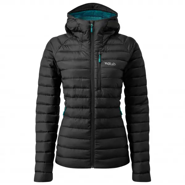 Rab - Women's Microlight Alpine Jacket - Daunenjacke Gr 38 schwarz