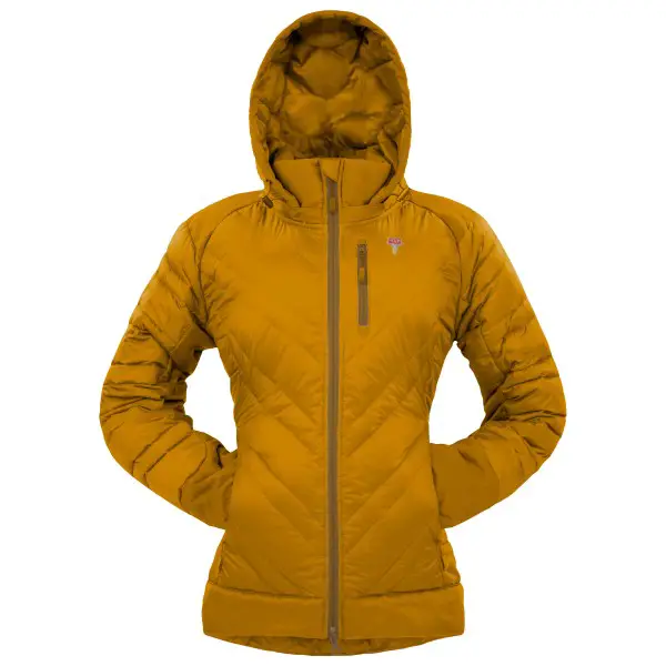 Grüezi Bag - Women's Lightful DownWool Jacket - Daunenjacke Gr XL braun