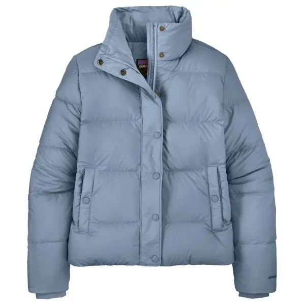 Patagonia - Women's Silent Down Jacket - Daunenjacke Gr L grau