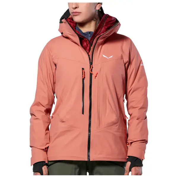 Salewa - Women's Sella 3L Powertex Jacket - Skijacke Gr 42 rosa