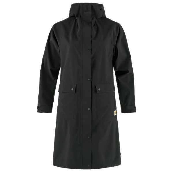 Fjällräven - Women's Vardag Rain Parka - Parka Gr S schwarz