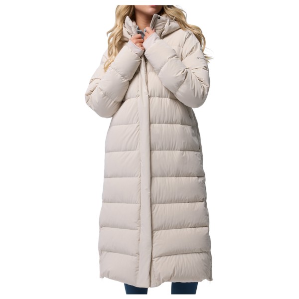 Columbia - Women's Amaze Puff Long Hooded Jacket - Daunenjacke Gr M grau