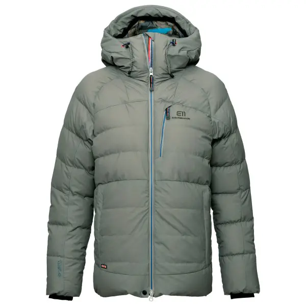 Elevenate - Women's Combin Down Jacket - Daunenjacke Gr S grau/oliv