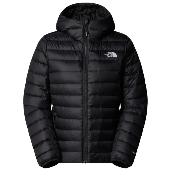 The North Face - Women's Classic Down Hooded Jacket - Daunenjacke Gr XL schwarz
