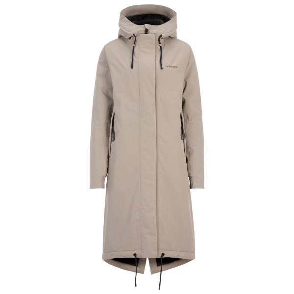 Didriksons - Women's Alicia Parka Long 3 - Parka Gr 36 grau