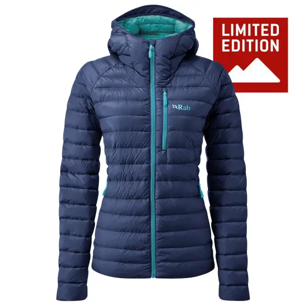 Rab - Women's Microlight Alpine Jacket Exclusive - Daunenjacke Gr 36 blau