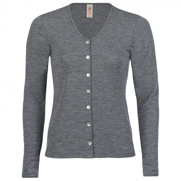 Engel - Women's Cardigan - Wolljacke Gr 46/48 grau