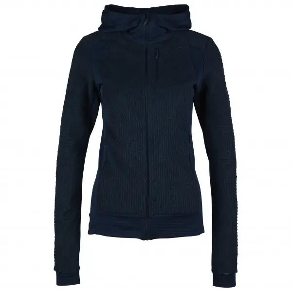 Norrøna - Women's Falketind Alpha120 Zip Hood - Fleecejacke Gr XS blau