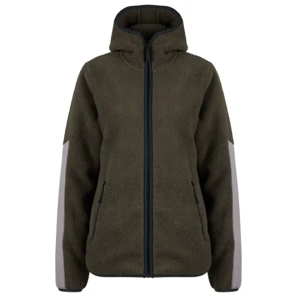 Stoic - Women's NorrvikSt. Pile Fleece Hoody - Fleecejacke Gr XS oliv