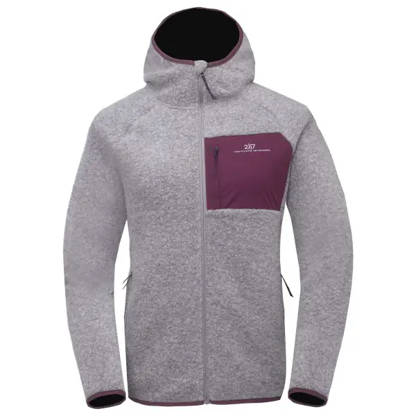2117 of Sweden - Women's Skord Pile Hoodie - Wolljacke Gr XS grau