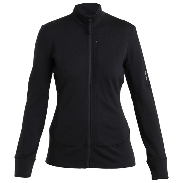 Icebreaker - Women's Merino 260 Quantum IV L/S Zip - Merinojacke Gr XS schwarz