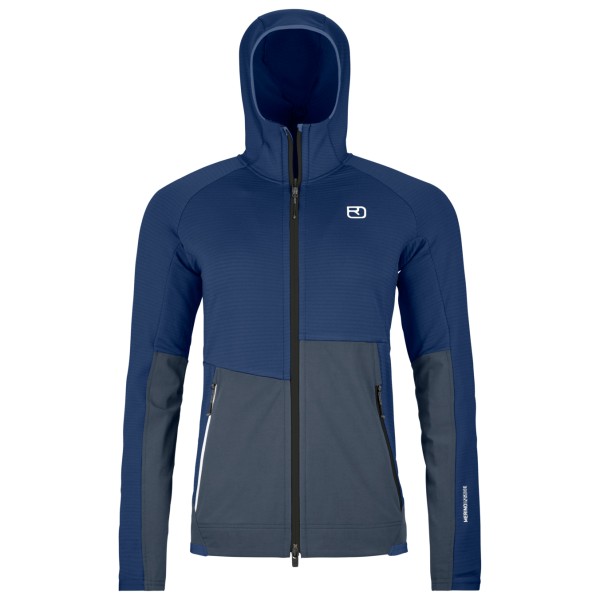 Ortovox - Women's Fleece Rib Hoody - Fleecejacke Gr XS blau