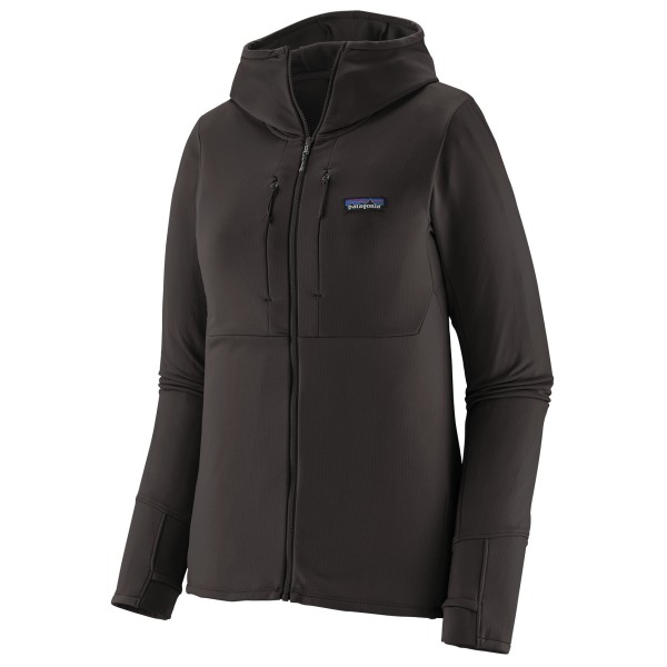 Patagonia - Women's R1 Thermal Full-Zip Hoody - Fleecejacke Gr S schwarz