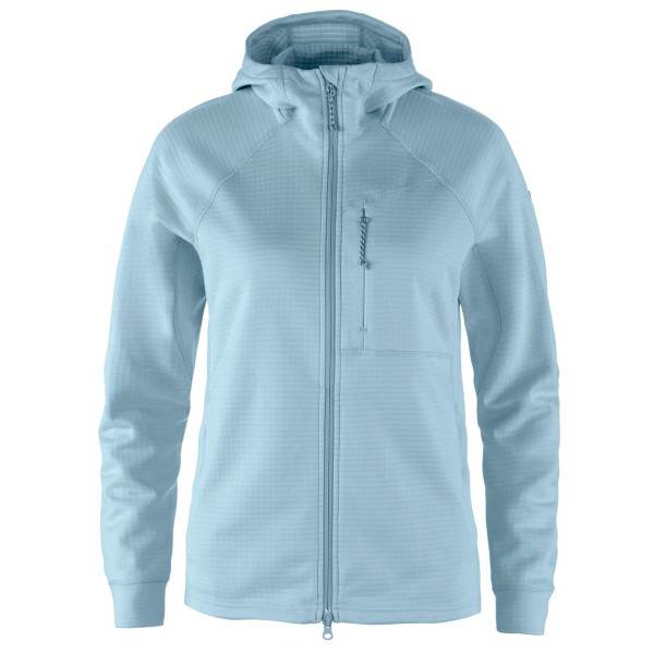 Fjällräven - Women's Abisko Grid Fleece Hoodie - Fleecejacke Gr XS blau/türkis