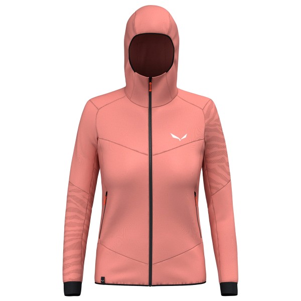 Salewa - Women's Sella Crevasse Hooded Jacket - Fleecejacke Gr 40 rosa