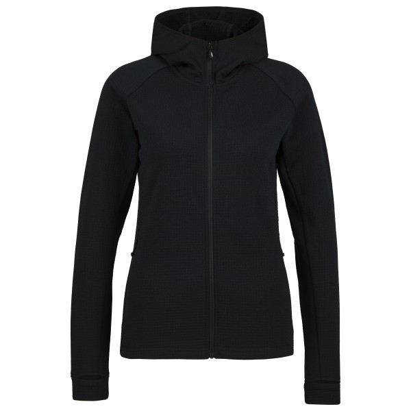 Stoic - Women's MerinoGrid285 NorrdalSt. Zip Hoody - Fleecejacke Gr XS schwarz