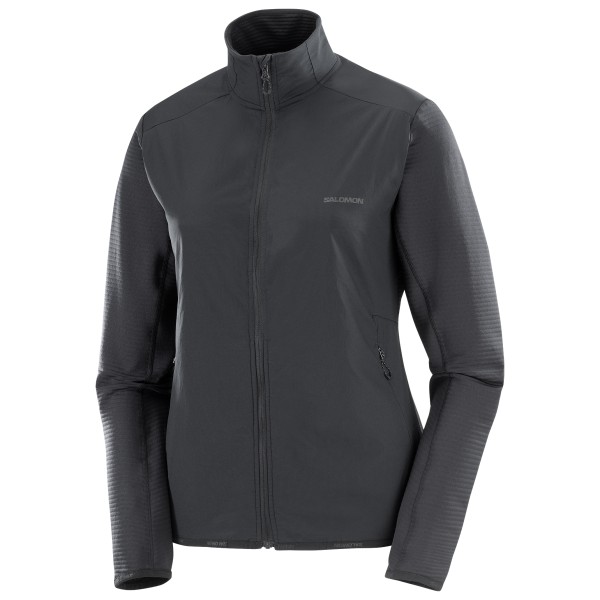 Salomon - Women's Essential Lightwarm Hybrid - Fleecejacke Gr XS grau