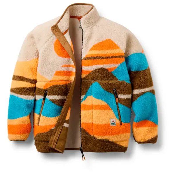 Passenger - Women's Fairbanks 2.0 FZ Recy. Sherpa Fleece - Fleeceweste Gr XS bunt