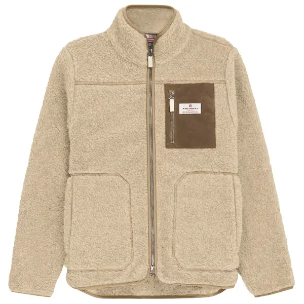 Amundsen Sports - Women's Heroes Wool Fleece Jacket - Fleecejacke Gr XS beige