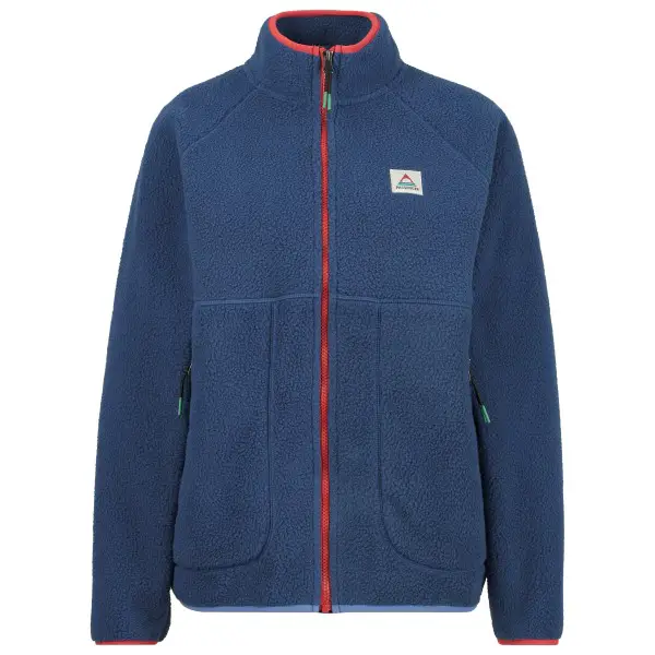 Passenger - Women's Fairbanks Full Zip Recycled Sherpa Fleece - Fleecejacke Gr XXL blau