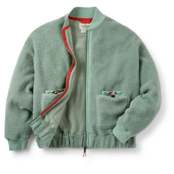 Passenger - Women's Lucia Recycled Sherpa Fleece - Fleecejacke Gr XXS bunt