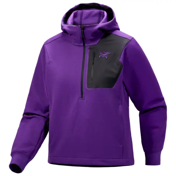 Arc'teryx - Women's Aestas Pullover Hoody - Fleecejacke Gr M lila