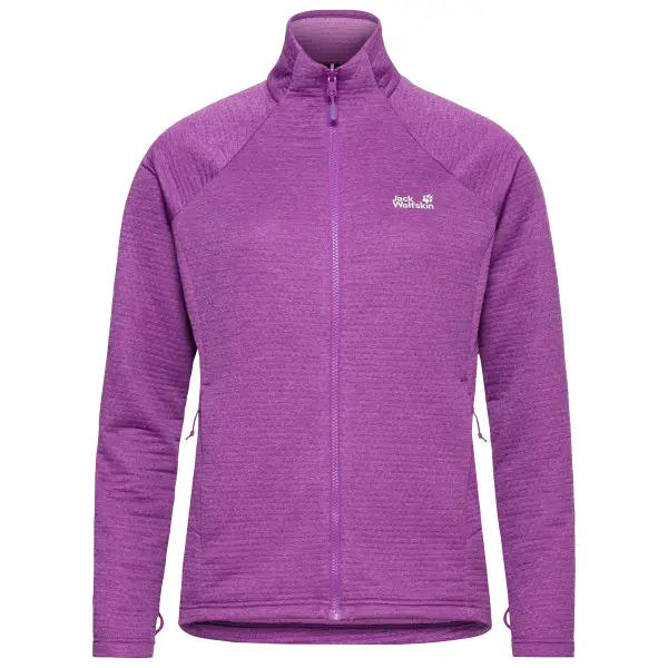 Jack Wolfskin - Women's Anytrail Fullzip - Fleecejacke Gr XS lila