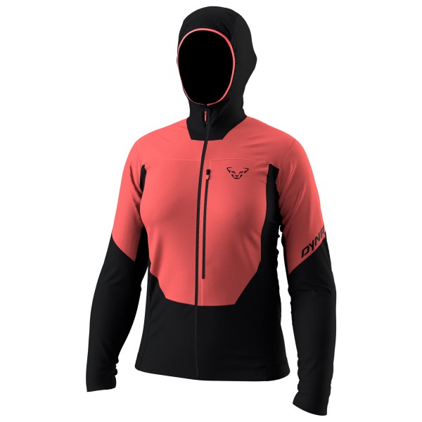 Dynafit - Women's Traverse Insulation Hooded Jacket - Fleecejacke Gr XS schwarz/rot