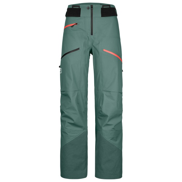 Ortovox - Women's 3L Deep Shell Pants - Skihose Gr S türkis