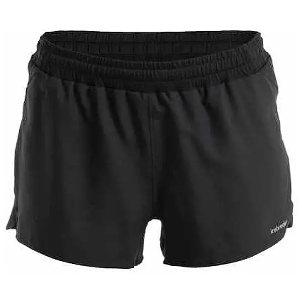 Icebreaker - Women's Merino 125 Zoneknit Speed 3 Shorts - Laufshorts Gr S schwarz