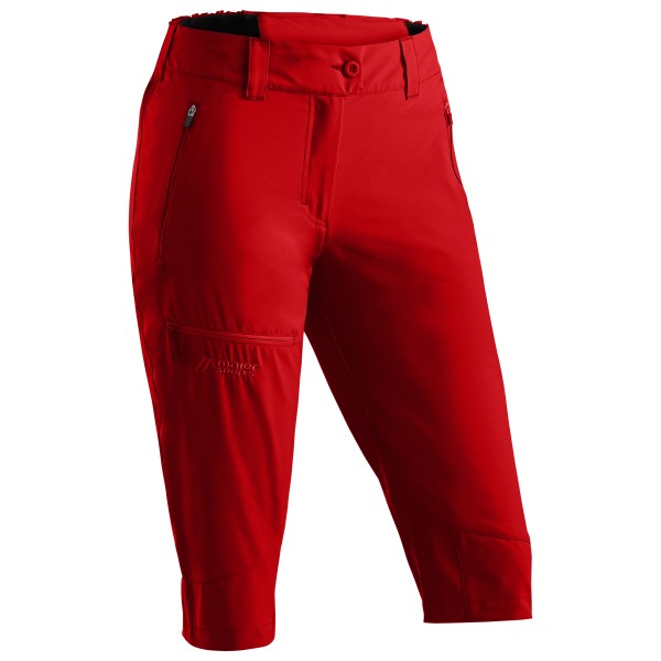 Maier Sports - Women's Lulaka Capri Loop - Shorts Gr 48 - Regular rot