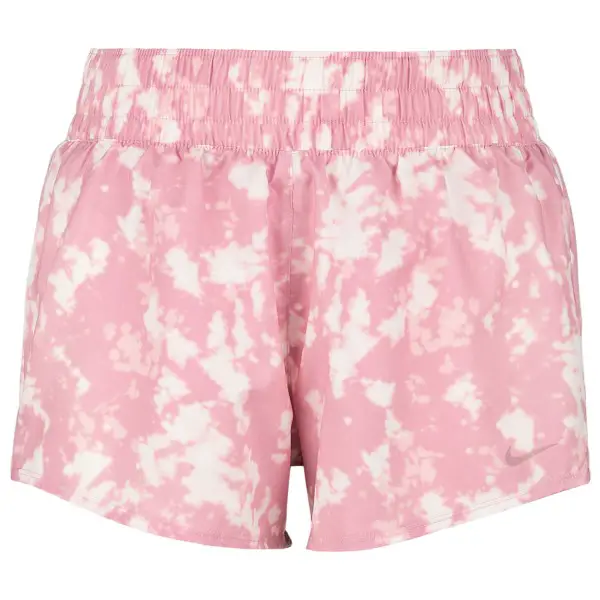 Nike - Women's One DF Mid-Rise 3 Lined Printed Shorts - Shorts Gr XL rosa