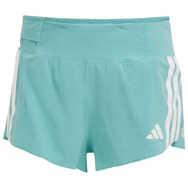 adidas - Women's Adizero Running Gel Pocket Short - Laufshorts Gr L - Length: 3'' türkis