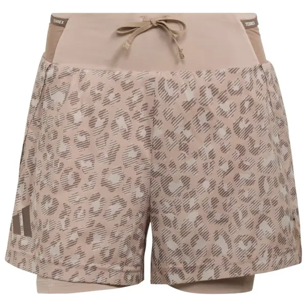 adidas Terrex - Women's XPL 2in1 AOP Shorts - Shorts Gr 34 braun