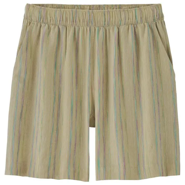 Patagonia - Women's Garden Island Long Shorts 6'' - Shorts Gr XS beige/oliv