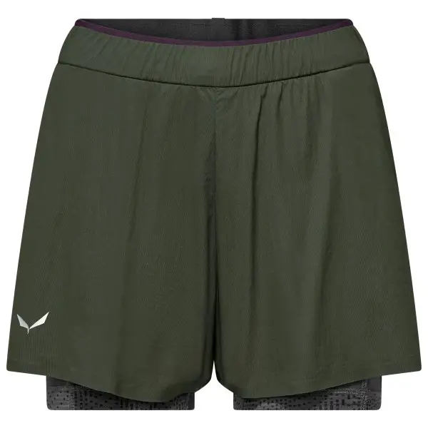 Salewa - Women's Pedroc Durastretch 2in1 Short - Shorts Gr 34 oliv