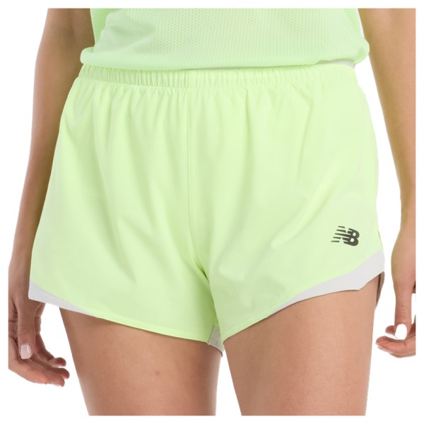 New Balance - Women's Run Essentials Short 3'' - Laufshorts Gr XS grün