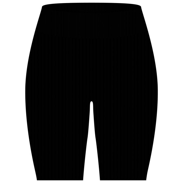 Icebreaker - Women's Merino Seamless Rib 8'' High Rise - Shorts Gr XS schwarz