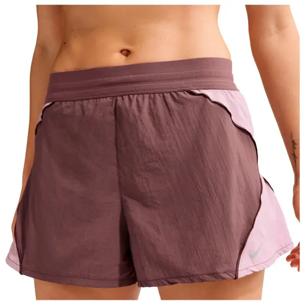 Nike - Women's Swift Repel High Rise Short - Laufshorts Gr XS braun