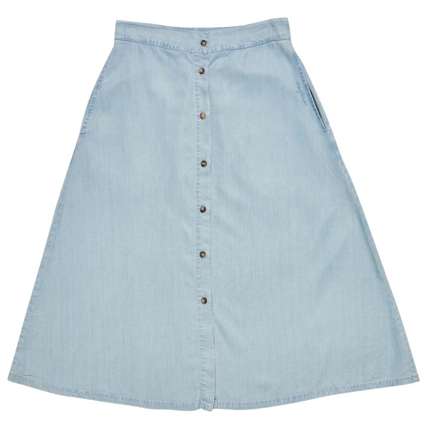 Mazine - Women's Denim Midi Skirt - Rock Gr XS grau