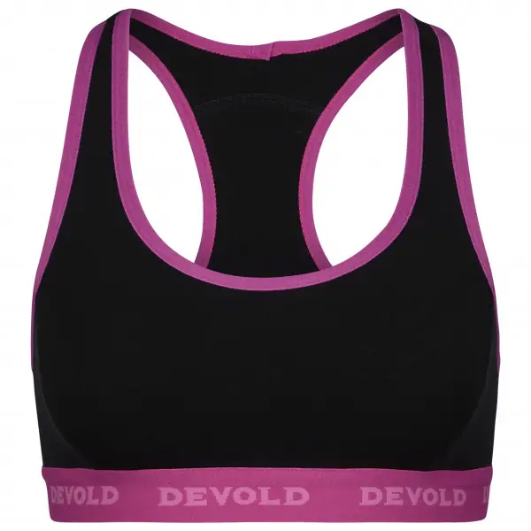 Devold - Double Bra - Sport-BH Gr XS schwarz