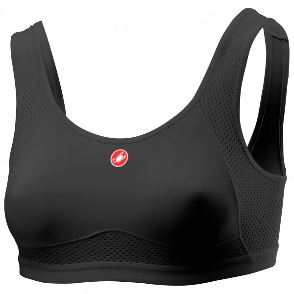 Castelli - Women's Rosso Corsa Bra - Radunterhemd Gr L schwarz/grau