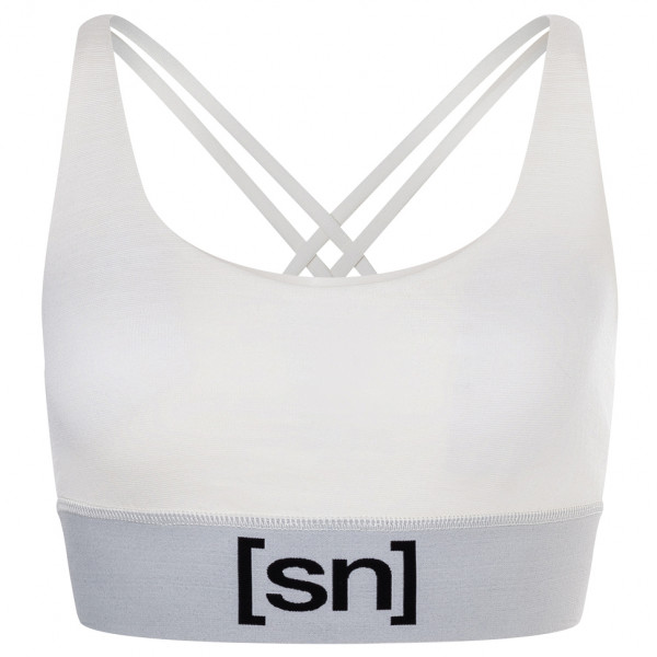 super.natural - Women's Super Top - Sport-BH Gr XS weiß/grau