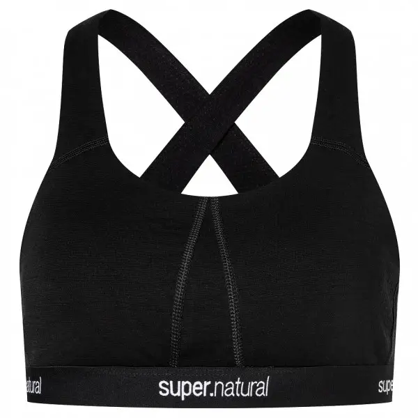 super.natural - Women's Feel Good Bra - Sport-BH Gr XS schwarz