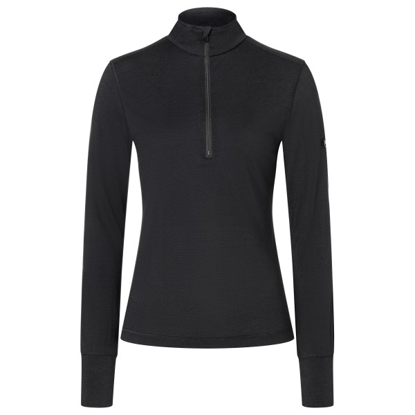 super.natural - Women's Tundra 175 Quarter Zip - Longsleeve Gr XL schwarz