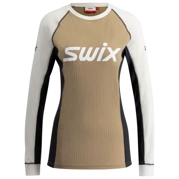 Swix - Women's RaceX Classic Long Sleeve - Kunstfaserunterwäsche Gr XL beige