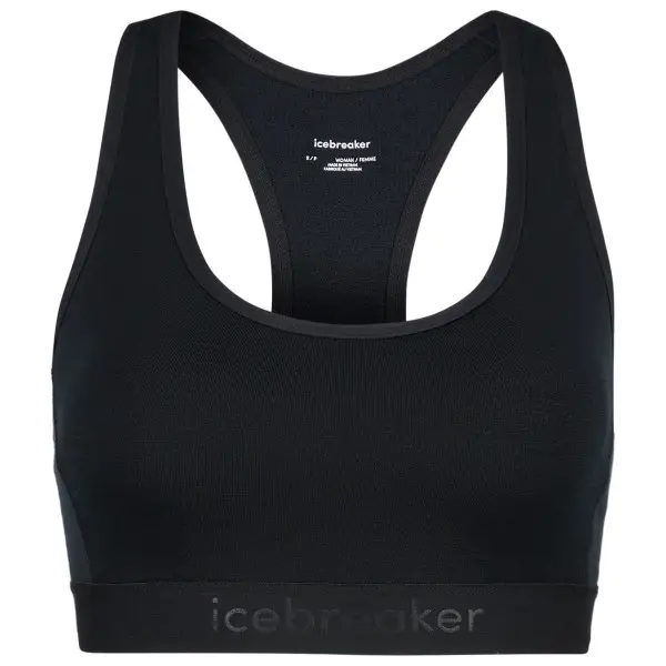 Icebreaker - Women's 125 Zoneknit Racerback Bra - Sport-BH Gr S schwarz