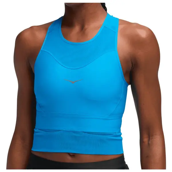 HOKA - Women's Race Day Bra - Sport-BH Gr L blau/braun