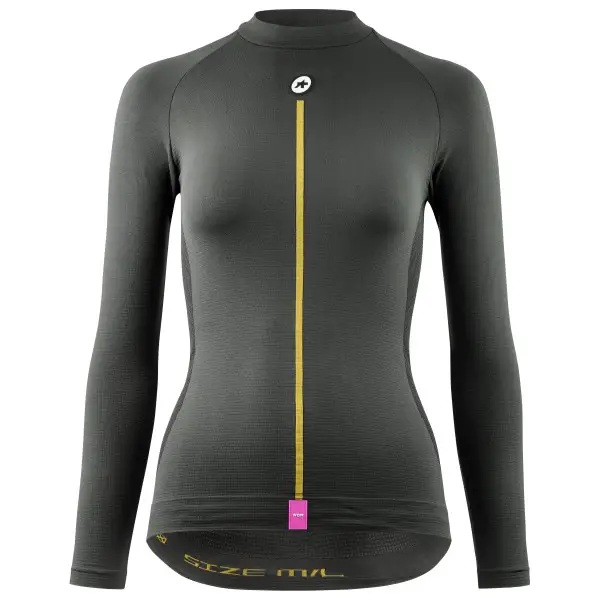 ASSOS - Women's Spring Fall L/S Skin Layer P1 - Radunterhemd Gr XL/XXL grau